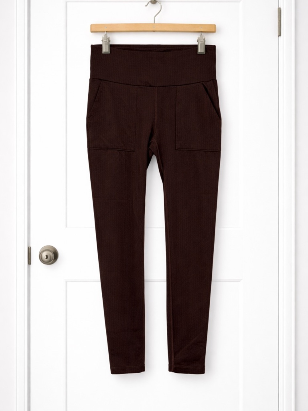 Mondetta‎ brown stretch leggings pants sz small